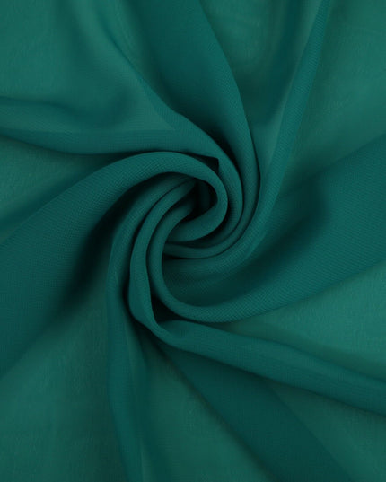 17 COLOURS Plain Soft Smooth Heavy Georgette Chiffon Sheer Dress Fabric 59" Wide