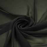 17 COLOURS Plain Soft Smooth Heavy Georgette Chiffon Sheer Dress Fabric 59" Wide