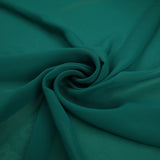 17 COLOURS Plain Soft Smooth Heavy Georgette Chiffon Sheer Dress Fabric 59" Wide