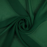 17 COLOURS Plain Soft Smooth Heavy Georgette Chiffon Sheer Dress Fabric 59" Wide