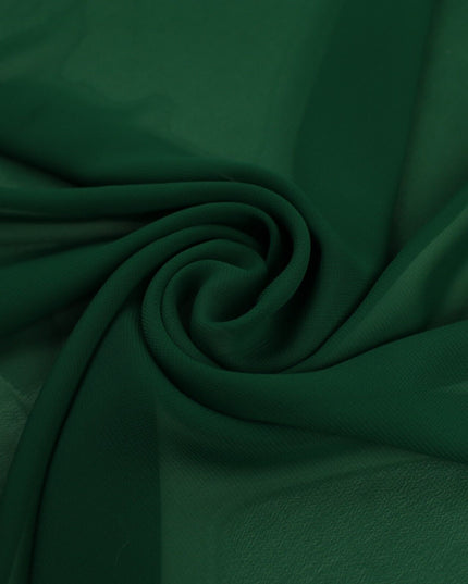 17 COLOURS Plain Soft Smooth Heavy Georgette Chiffon Sheer Dress Fabric 59" Wide