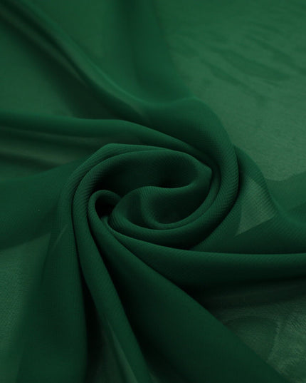 17 COLOURS Plain Soft Smooth Heavy Georgette Chiffon Sheer Dress Fabric 59" Wide