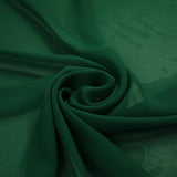 17 COLOURS Plain Soft Smooth Heavy Georgette Chiffon Sheer Dress Fabric 59" Wide