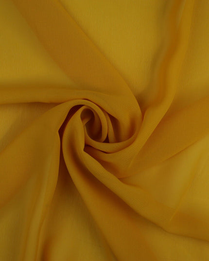 17 COLOURS Plain Soft Smooth Heavy Georgette Chiffon Sheer Dress Fabric 59" Wide