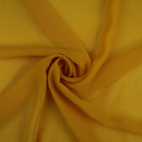 17 COLOURS Plain Soft Smooth Heavy Georgette Chiffon Sheer Dress Fabric 59" Wide