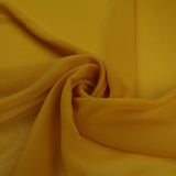 17 COLOURS Plain Soft Smooth Heavy Georgette Chiffon Sheer Dress Fabric 59" Wide