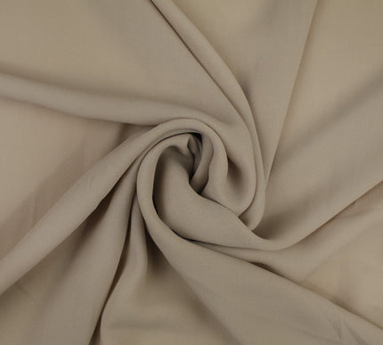 18 COLOURS - Premium Plain DOUBLE Georgette Chiffon Sheer Dress Polyester Fabric