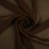 17 COLOURS Plain Soft Smooth Heavy Georgette Chiffon Sheer Dress Fabric 59" Wide
