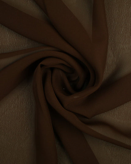 17 COLOURS Plain Soft Smooth Heavy Georgette Chiffon Sheer Dress Fabric 59" Wide