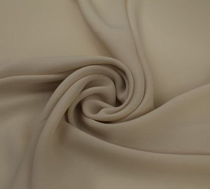 18 COLOURS - Premium Plain DOUBLE Georgette Chiffon Sheer Dress Polyester Fabric