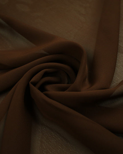 17 COLOURS Plain Soft Smooth Heavy Georgette Chiffon Sheer Dress Fabric 59" Wide