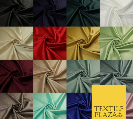 16 COLOURS - Fine Lurex Striped Silky Smooth Sateen Satin Fabric Drape Lining