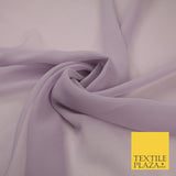 16 COLOURS Premium Plain Dyed Chiffon Fine Soft Georgette Sheer Dress Fabric 58"