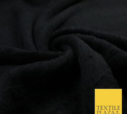 14 COLOURS - Premium Soft Double Sided Cuddle Fleece Fabric Material - 300GSM