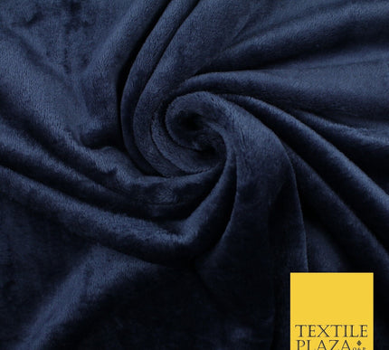 14 COLOURS - Premium Soft Double Sided Cuddle Fleece Fabric Material - 300GSM