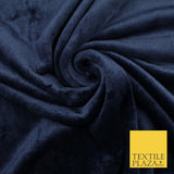 14 COLOURS - Premium Soft Double Sided Cuddle Fleece Fabric Material - 300GSM