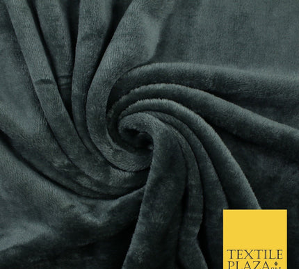 14 COLOURS - Premium Soft Double Sided Cuddle Fleece Fabric Material - 300GSM