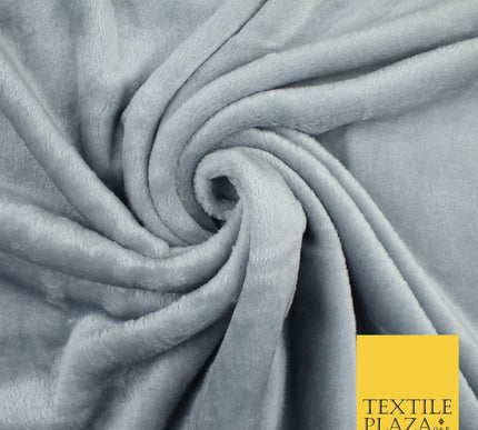 14 COLOURS - Premium Soft Double Sided Cuddle Fleece Fabric Material - 300GSM