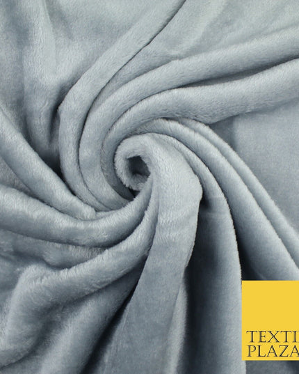 14 COLOURS - Premium Soft Double Sided Cuddle Fleece Fabric Material - 300GSM