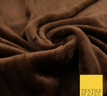 14 COLOURS - Premium Soft Double Sided Cuddle Fleece Fabric Material - 300GSM