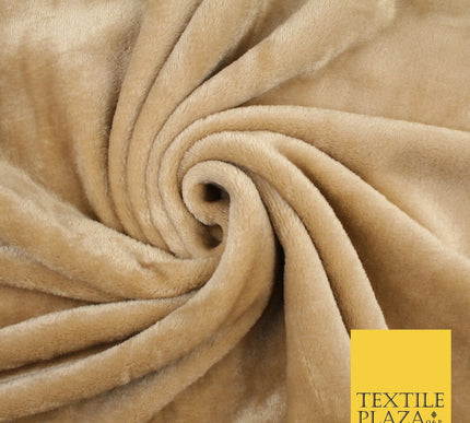 14 COLOURS - Premium Soft Double Sided Cuddle Fleece Fabric Material - 300GSM