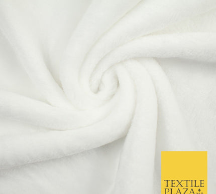 14 COLOURS - Premium Soft Double Sided Cuddle Fleece Fabric Material - 300GSM