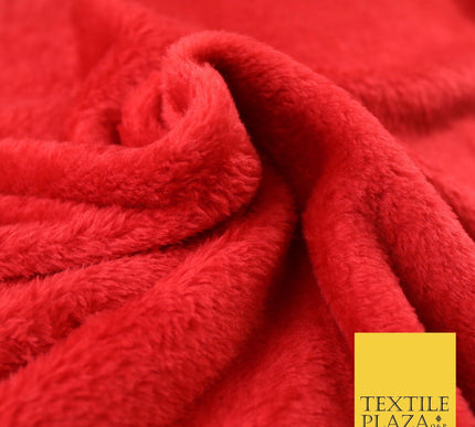 14 COLOURS - Premium Soft Double Sided Cuddle Fleece Fabric Material - 300GSM