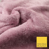 14 COLOURS - Premium Soft Double Sided Cuddle Fleece Fabric Material - 300GSM