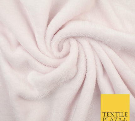 14 COLOURS - Premium Soft Double Sided Cuddle Fleece Fabric Material - 300GSM