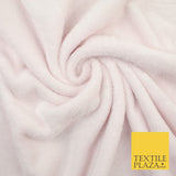 14 COLOURS - Premium Soft Double Sided Cuddle Fleece Fabric Material - 300GSM