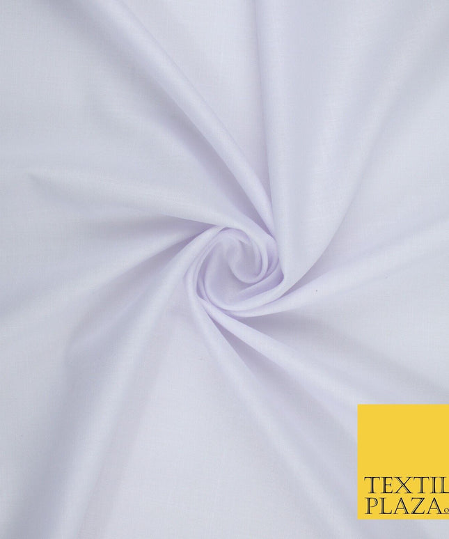 OVER 20 COLOURS - Plain Soft LINEN LOOK 100% Polyester Fabric Dress Craft 45"