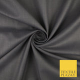 OVER 20 COLOURS - Plain Soft LINEN LOOK 100% Polyester Fabric Dress Craft 45"
