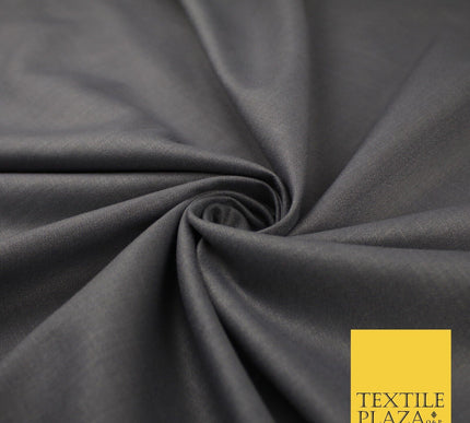 OVER 20 COLOURS - Plain Soft LINEN LOOK 100% Polyester Fabric Dress Craft 45"