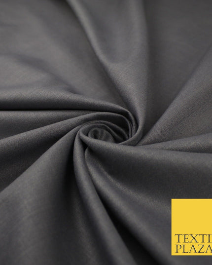 OVER 20 COLOURS - Plain Soft LINEN LOOK 100% Polyester Fabric Dress Craft 45"