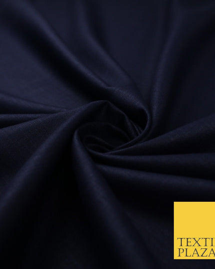 OVER 20 COLOURS - Plain Soft LINEN LOOK 100% Polyester Fabric Dress Craft 45"