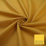 OVER 20 COLOURS - Plain Soft LINEN LOOK 100% Polyester Fabric Dress Craft 45"
