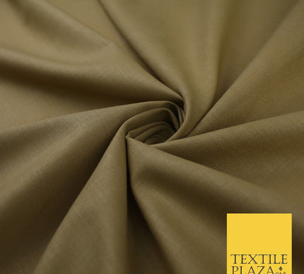 OVER 20 COLOURS - Plain Soft LINEN LOOK 100% Polyester Fabric Dress Craft 45"