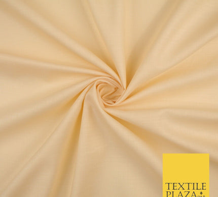OVER 20 COLOURS - Plain Soft LINEN LOOK 100% Polyester Fabric Dress Craft 45"