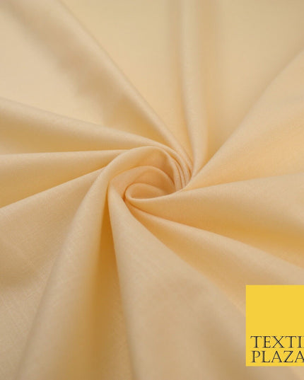 OVER 20 COLOURS - Plain Soft LINEN LOOK 100% Polyester Fabric Dress Craft 45"