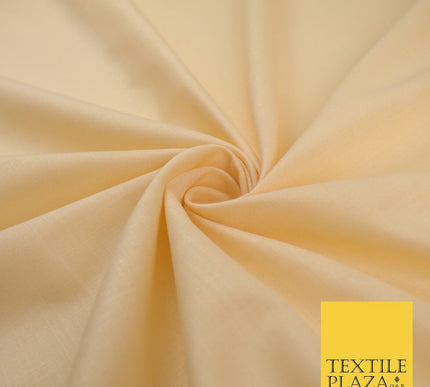 OVER 20 COLOURS - Plain Soft LINEN LOOK 100% Polyester Fabric Dress Craft 45"