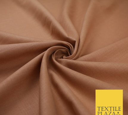 OVER 20 COLOURS - Plain Soft LINEN LOOK 100% Polyester Fabric Dress Craft 45"