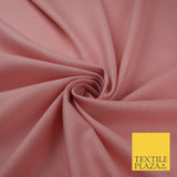 OVER 20 COLOURS - Plain Soft LINEN LOOK 100% Polyester Fabric Dress Craft 45"