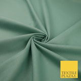 OVER 20 COLOURS - Plain Soft LINEN LOOK 100% Polyester Fabric Dress Craft 45"