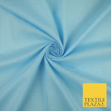 OVER 20 COLOURS - Plain Soft LINEN LOOK 100% Polyester Fabric Dress Craft 45"