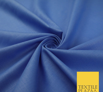 OVER 20 COLOURS - Plain Soft LINEN LOOK 100% Polyester Fabric Dress Craft 45"