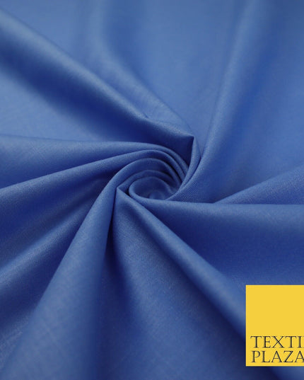 OVER 20 COLOURS - Plain Soft LINEN LOOK 100% Polyester Fabric Dress Craft 45"