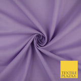 OVER 20 COLOURS - Plain Soft LINEN LOOK 100% Polyester Fabric Dress Craft 45"