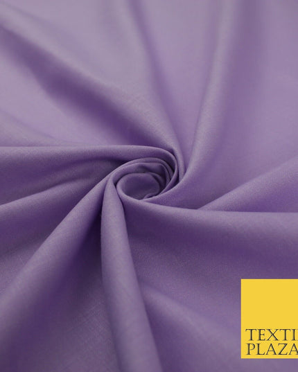 OVER 20 COLOURS - Plain Soft LINEN LOOK 100% Polyester Fabric Dress Craft 45"