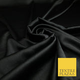 29 COLOURS- Silky Smooth Stretch Twinkle Sparkle Satin Dress Fabric Drape Lining