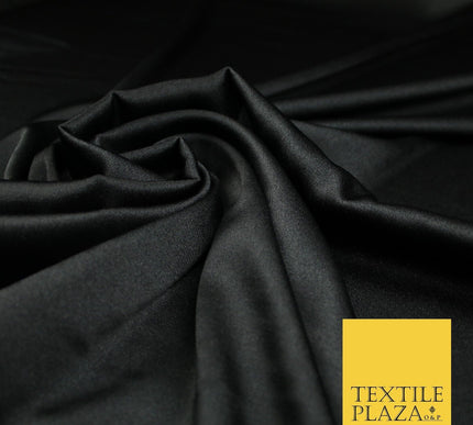 29 COLOURS- Silky Smooth Stretch Twinkle Sparkle Satin Dress Fabric Drape Lining